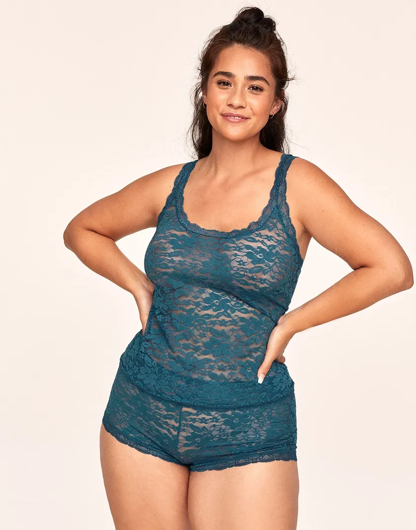 Roanne Dark Blue Plus lingerie bundle Model 2