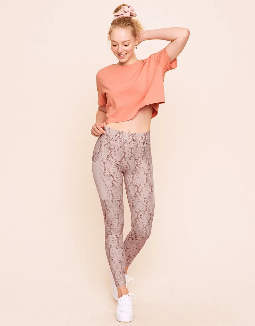 Austyn Top Convo Pink activewear bundle Model 6