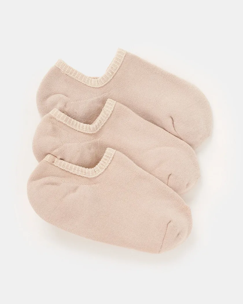 3-Pack Claire Light Beige legwear pack Still 2