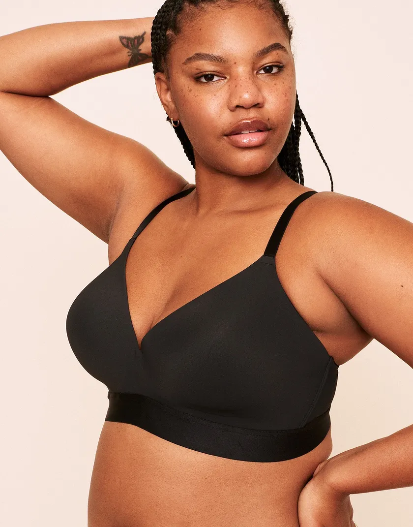 Makenna Black Plus Lined bra bundle Model 5