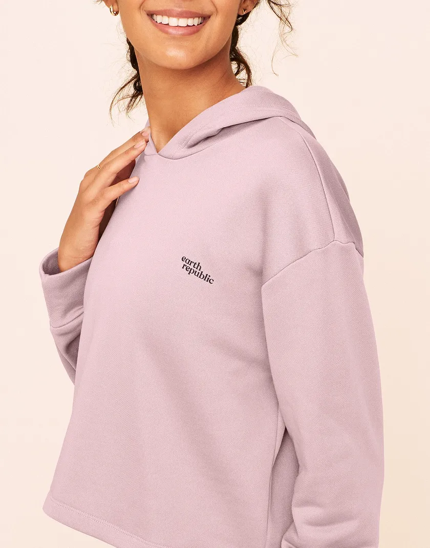 Myah Escape Luxe Hoodie Light Pink activewear bundle Model 4