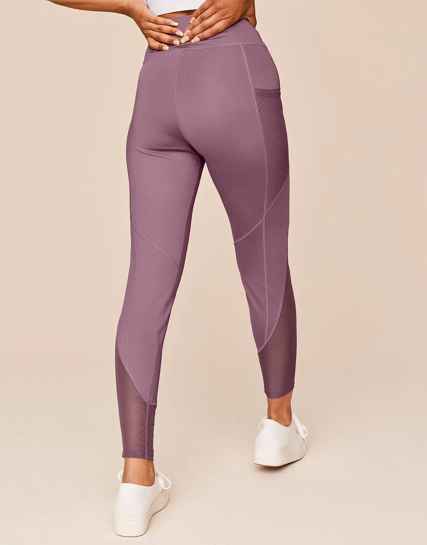Ava Legging Dark Purple activewear bundle Model 6