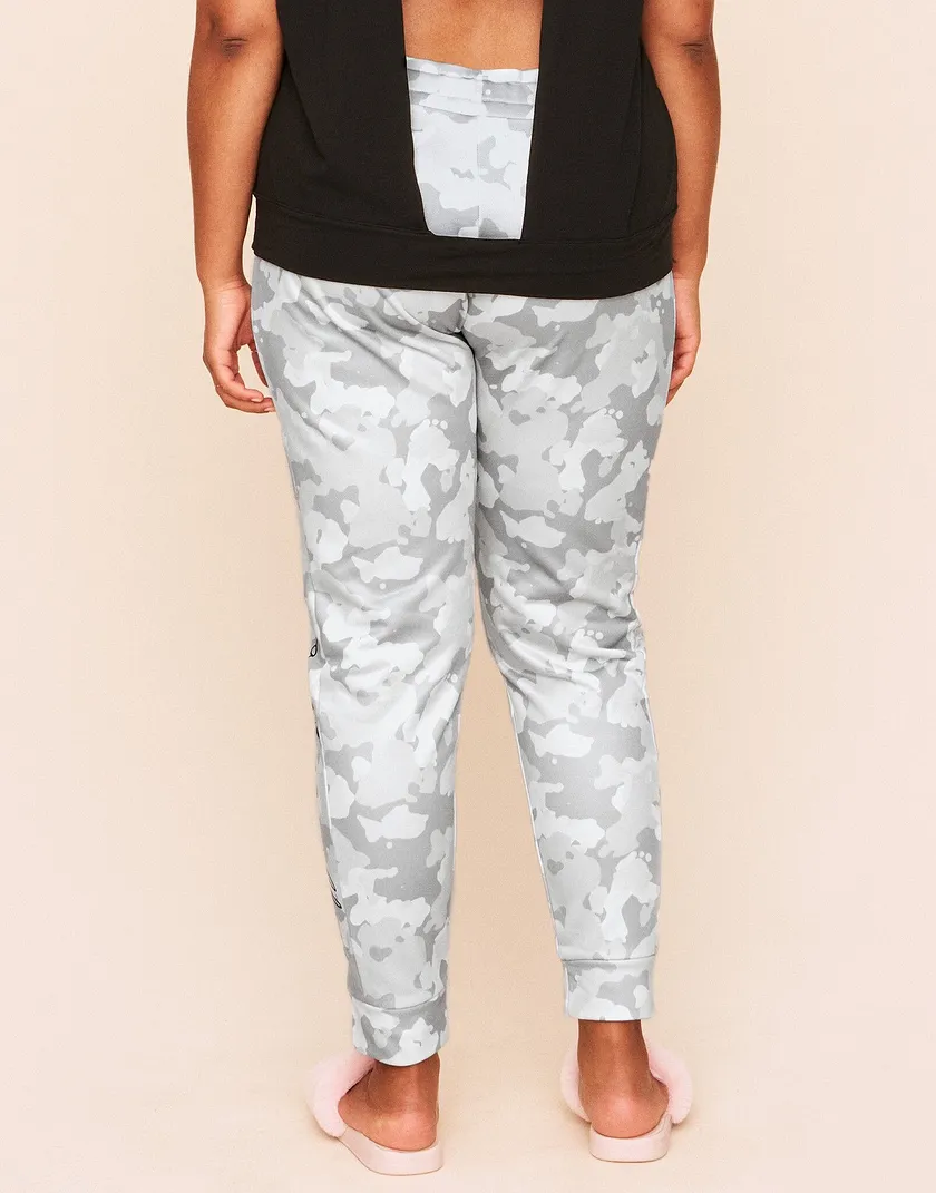 Shawn Jogger Pant Novelty Gray Plus activewear bundle Model 5