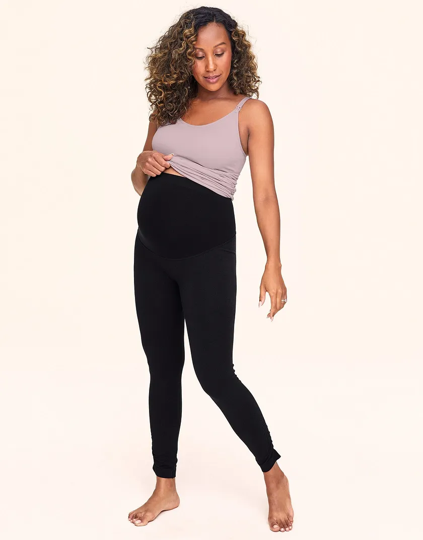 Essential Maternity Nursing Cami Pink athleisure bundle Model 6