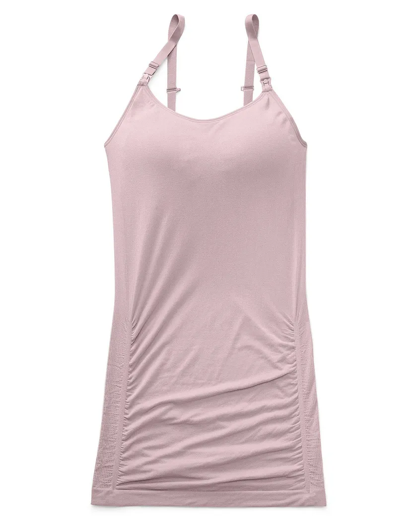 Essential Maternity Nursing Cami Pink athleisure bundle Still 3