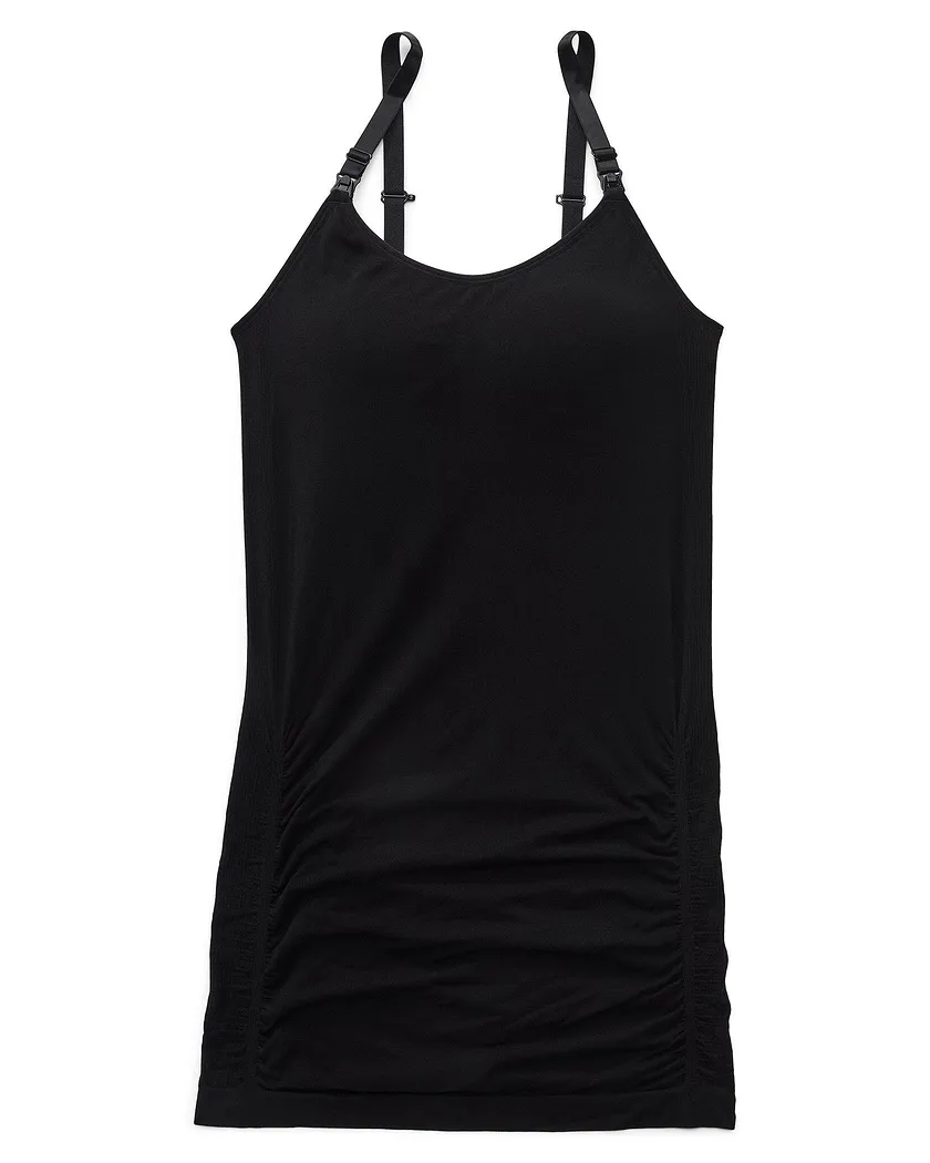 Essential Maternity Nursing Cami Black athleisure bundle Still 3
