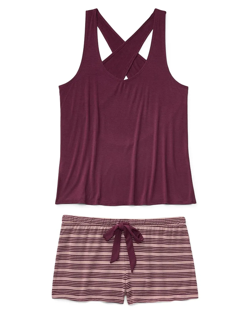 Lois Dark Purple sleepwear bundle Still 3