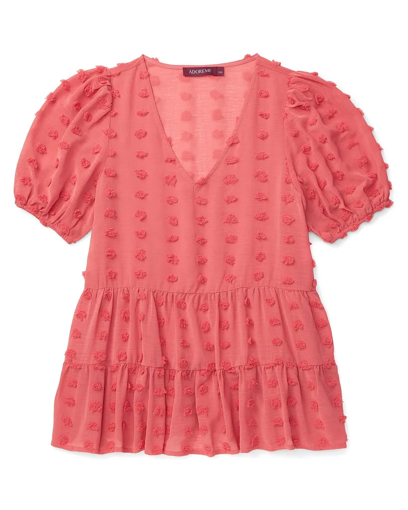 Bloomingdale Top Dark Pink tops bundle Still 3