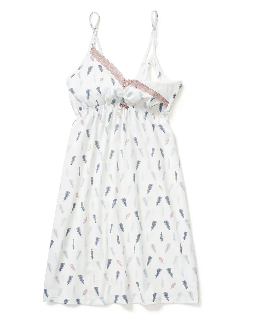 Plume Nursing Nightie Novelty White sleepwear bundle Still 2