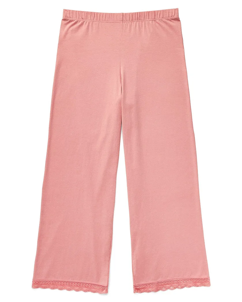 Aura Cropped Pant Medium Pink athleisure bundle Still 2