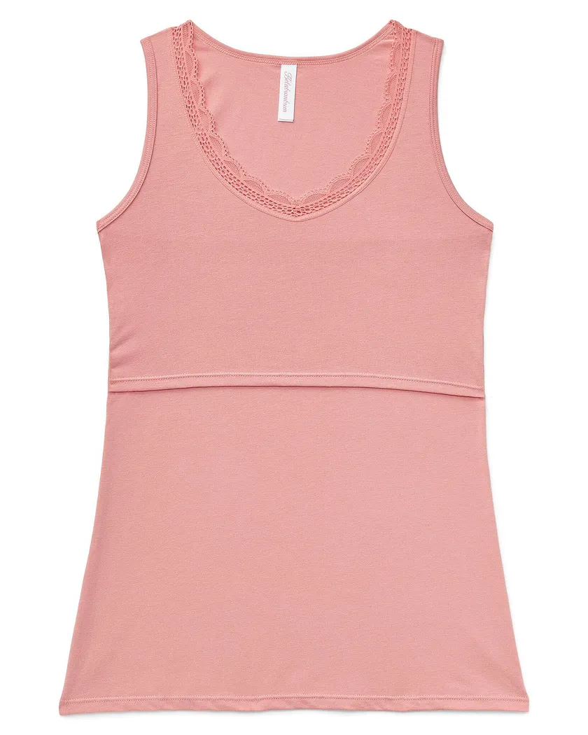 Aura Anytime Tank Medium Pink athleisure bundle Still 5