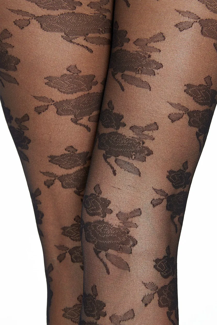 Rosette Black legwear bundle Model 6