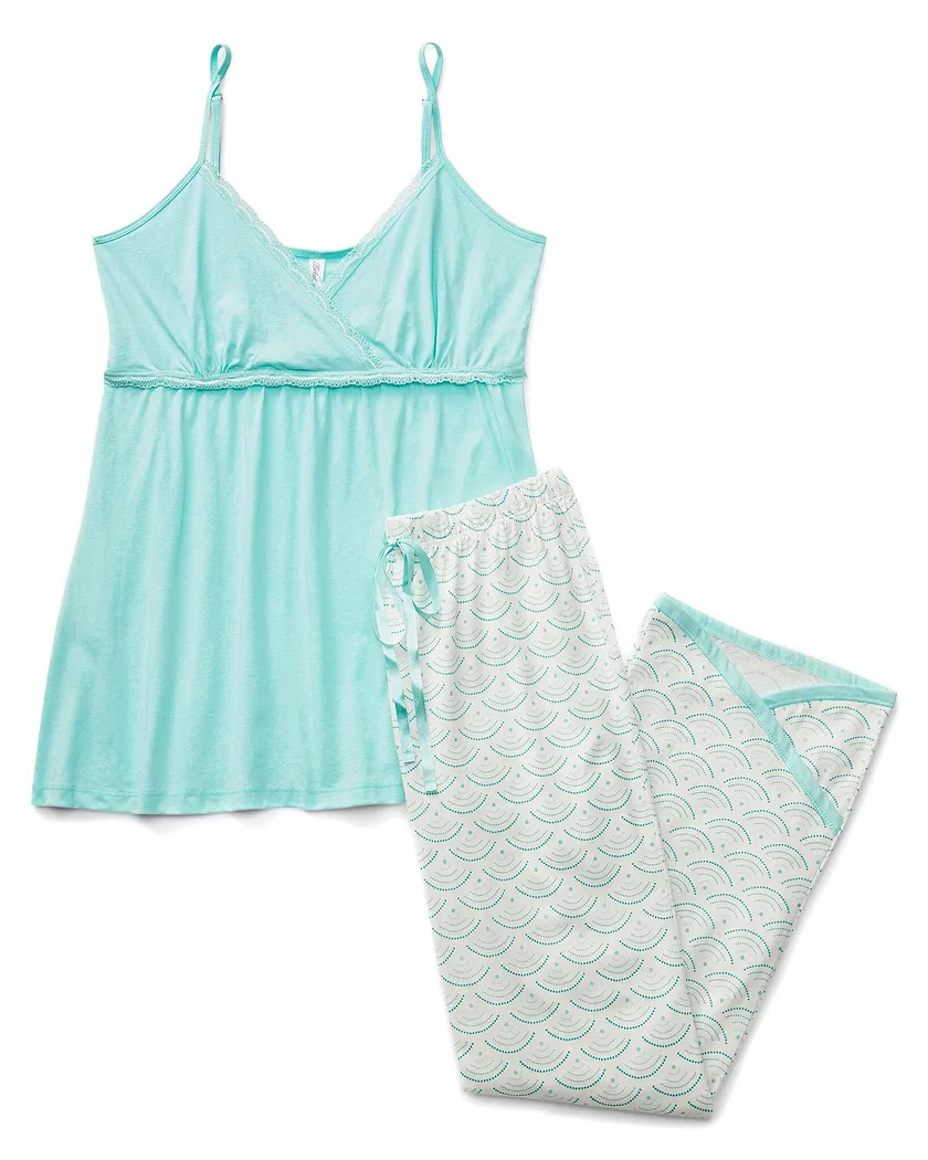 Hana Cami & Pant Light Blue sleepwear bundle Still 2