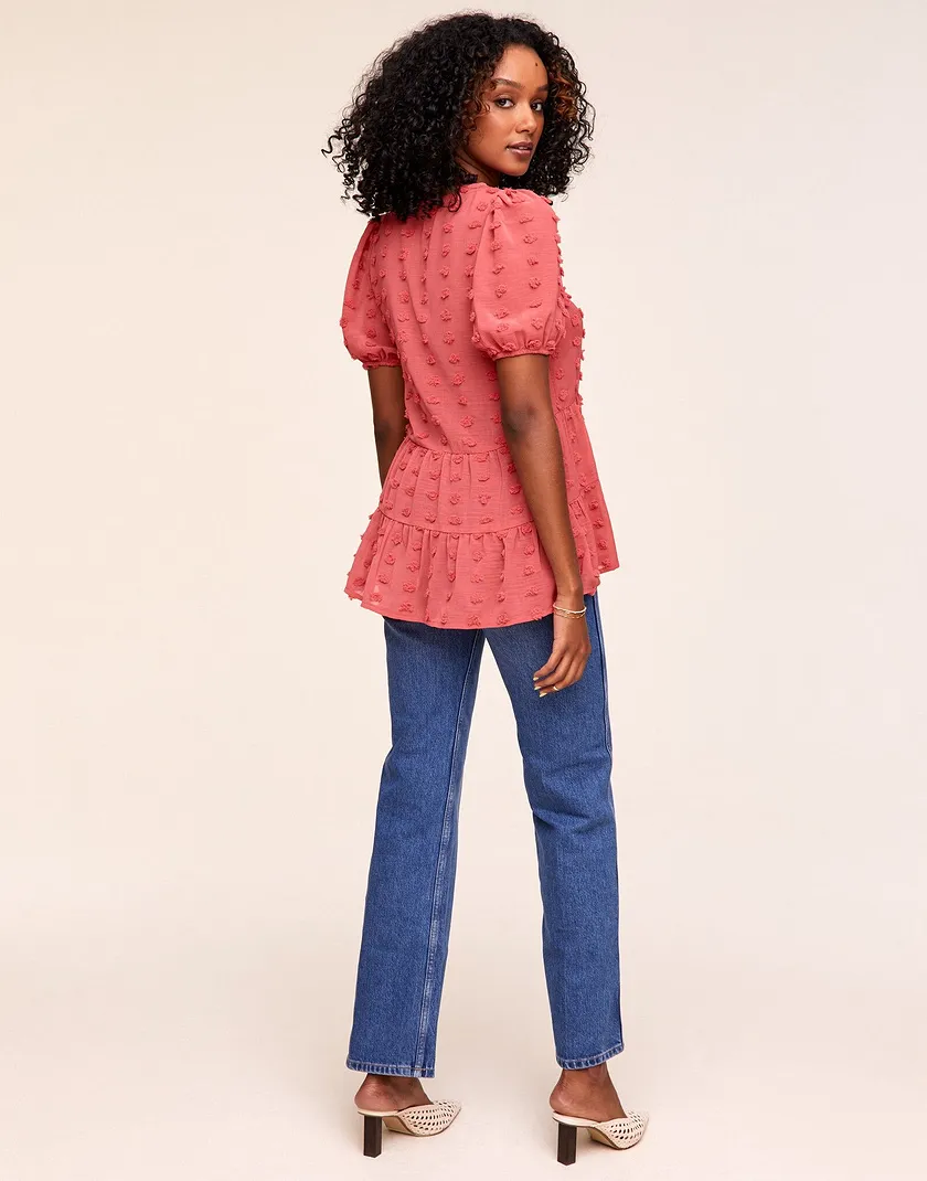 Bloomingdale Top Dark Pink tops bundle Model 6