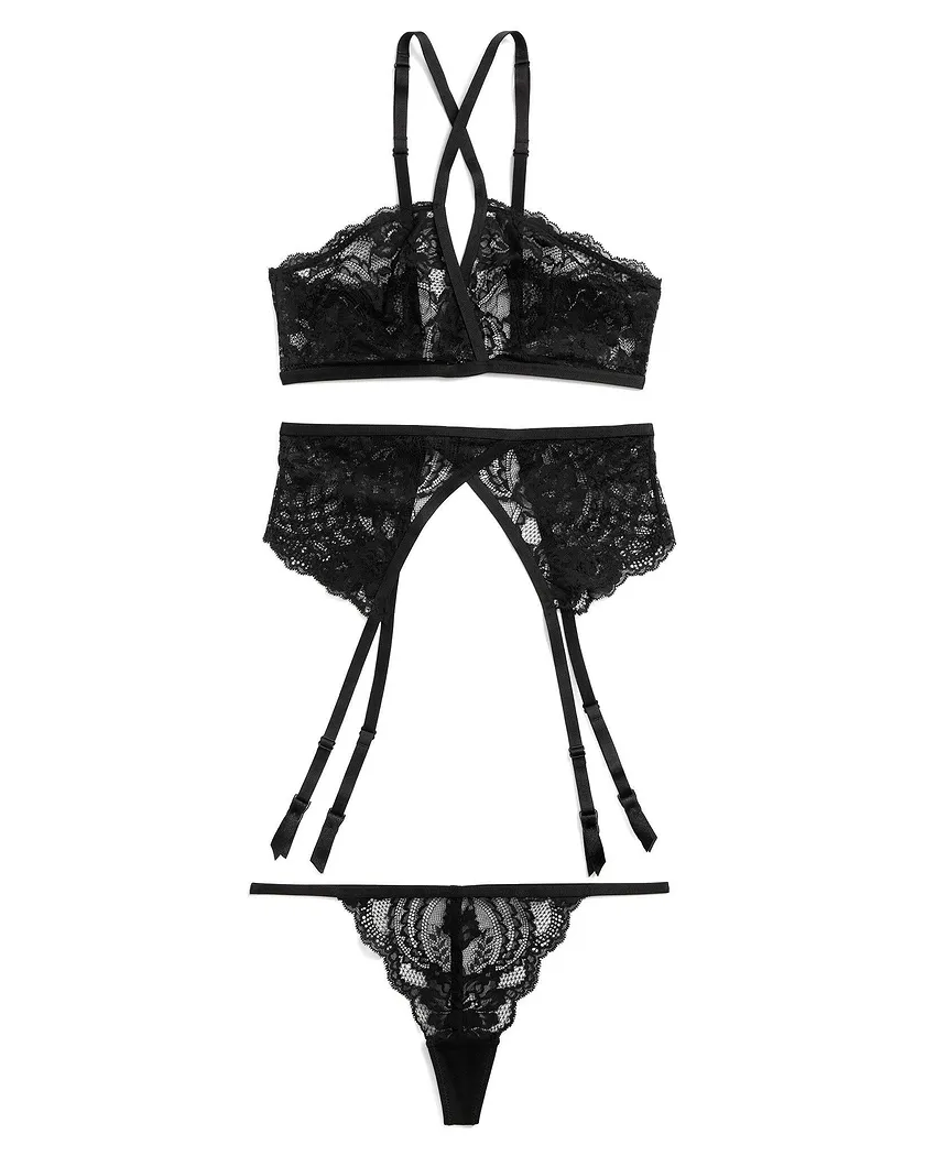 Juanita Black Unlined lingerie bundle Still 2