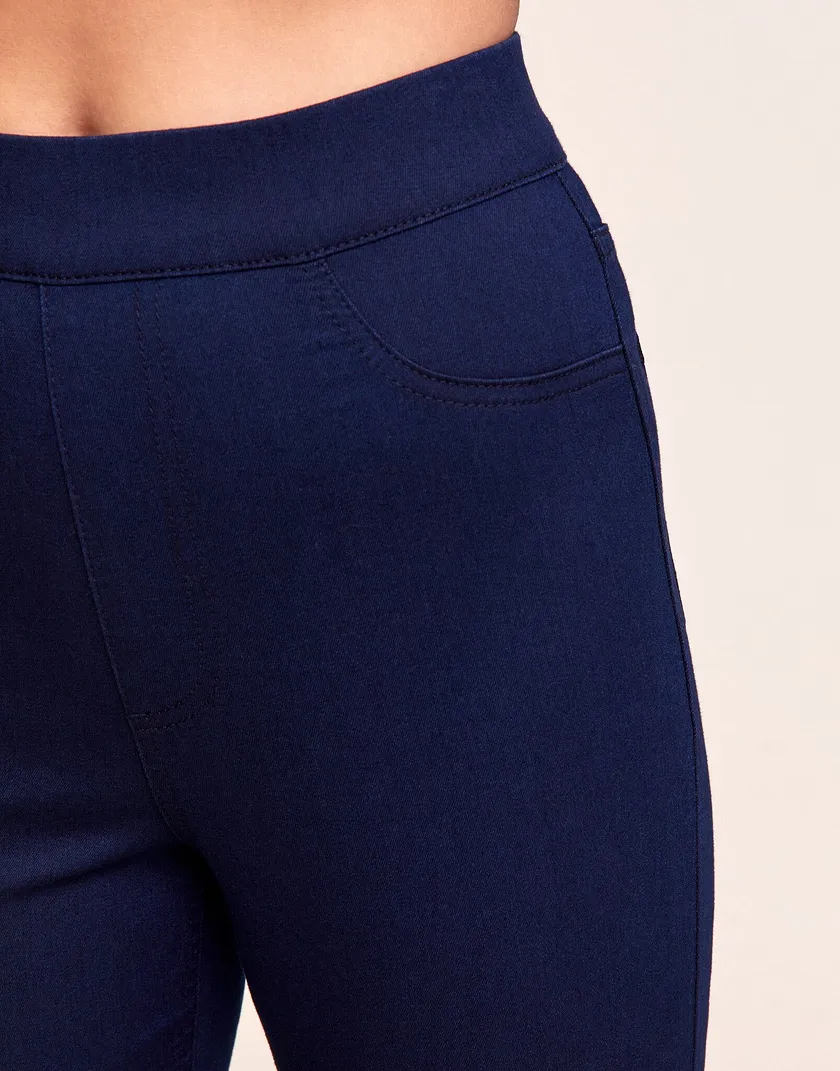 Jordyn Dark Blue legwear bundle Model 5