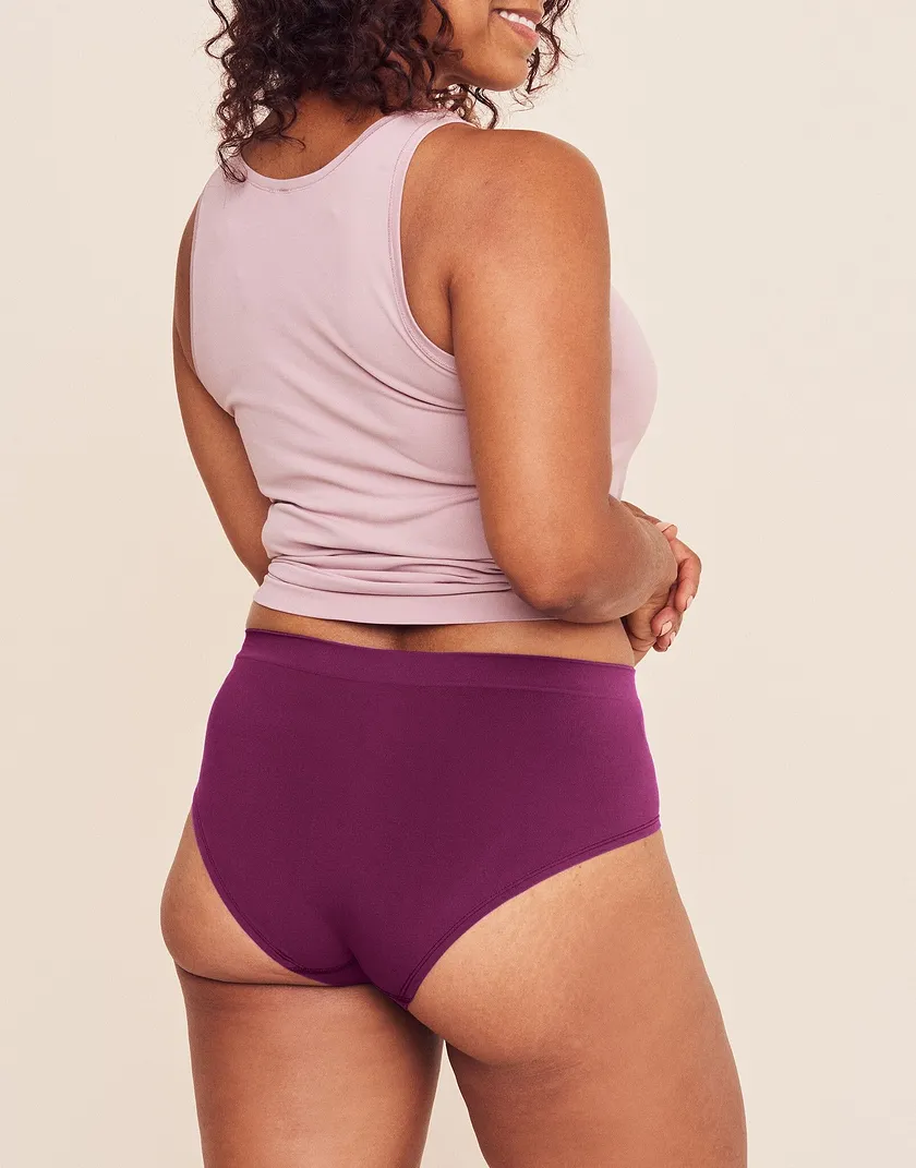 The Hipster Hipster Dark Purple panty bundle Model 2