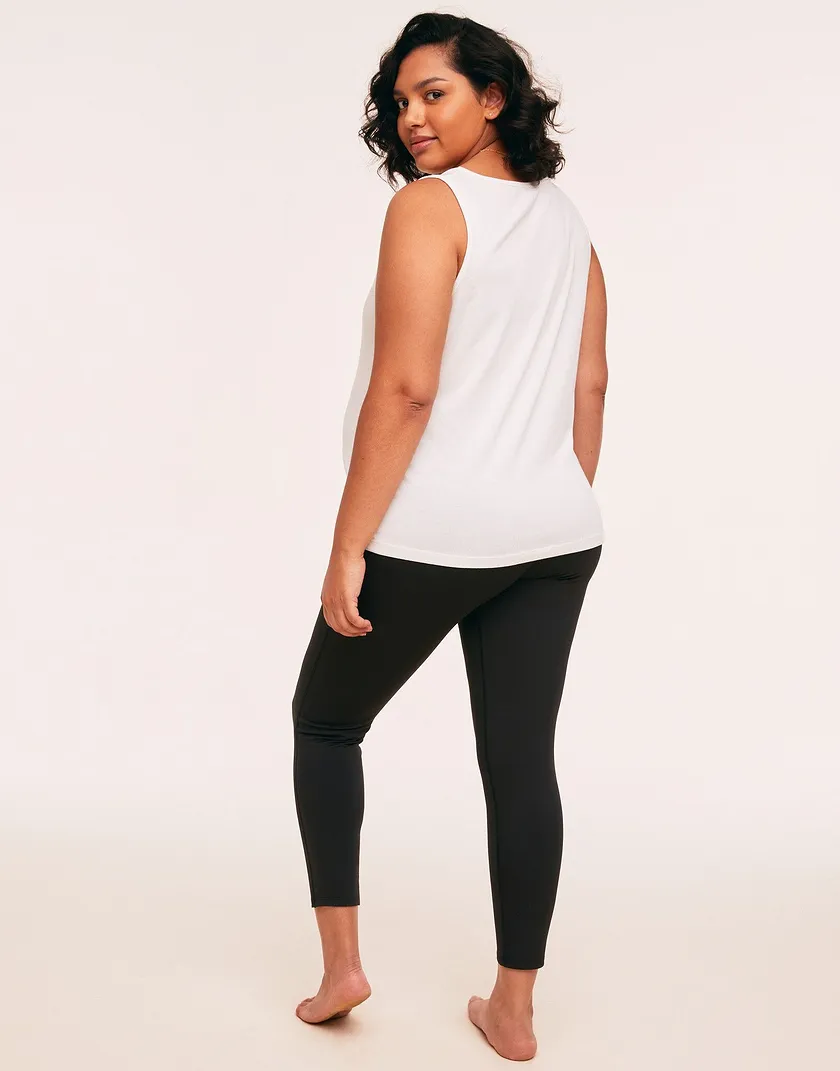 Rachel Recycled Maternity Legging Black Plus activewear bundle Model 4