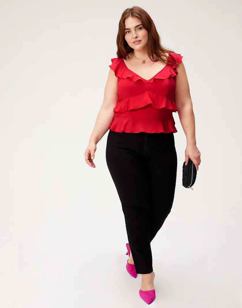 Bay Lake Cami Red Plus tops bundle Model 5
