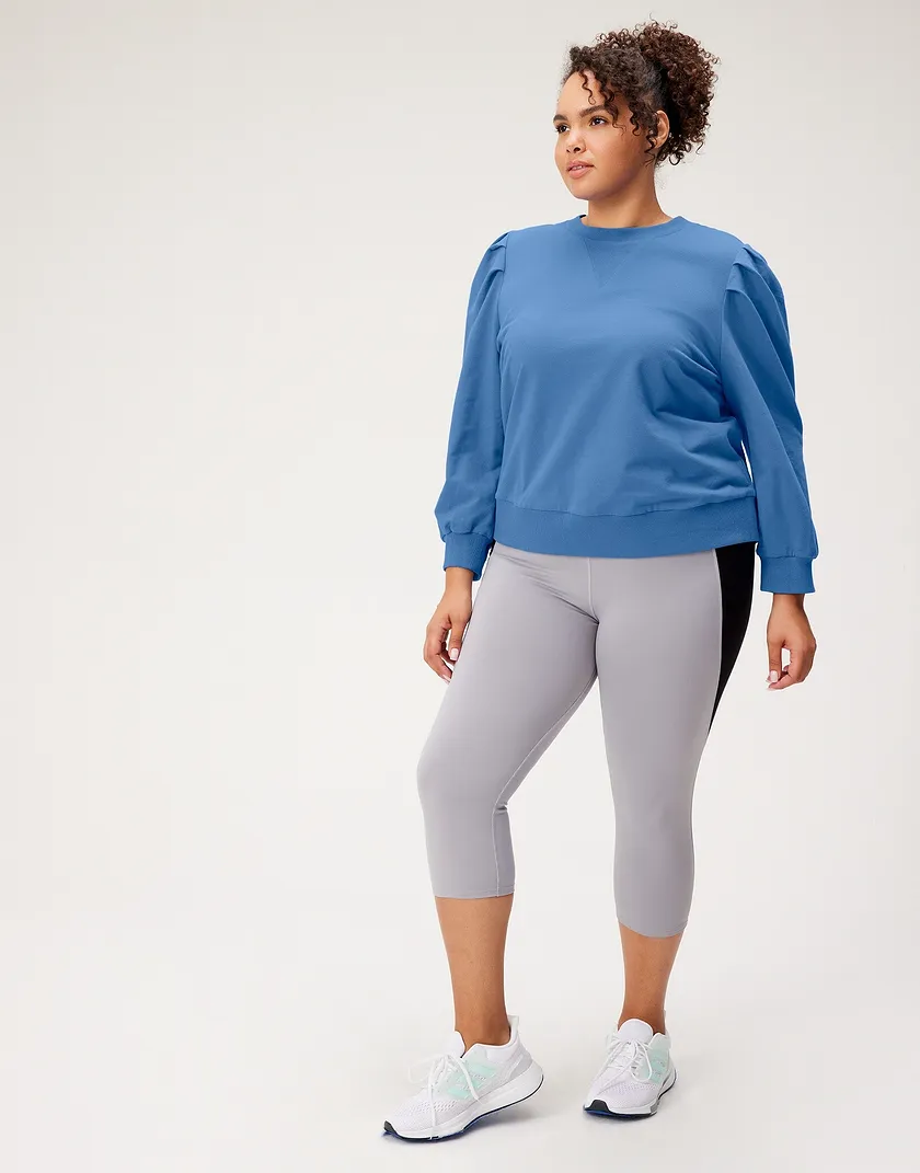 Morgan Sweatshirt Dark Blue Plus tops bundle Model 5