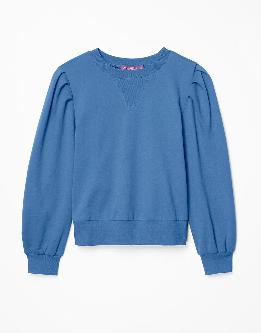 Morgan Sweatshirt Dark Blue tops bundle Still 3