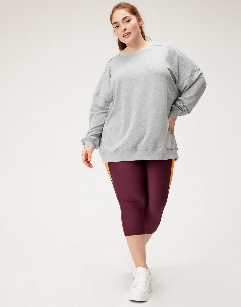 Sky Sweatshirt Gray Plus tops bundle Model 2