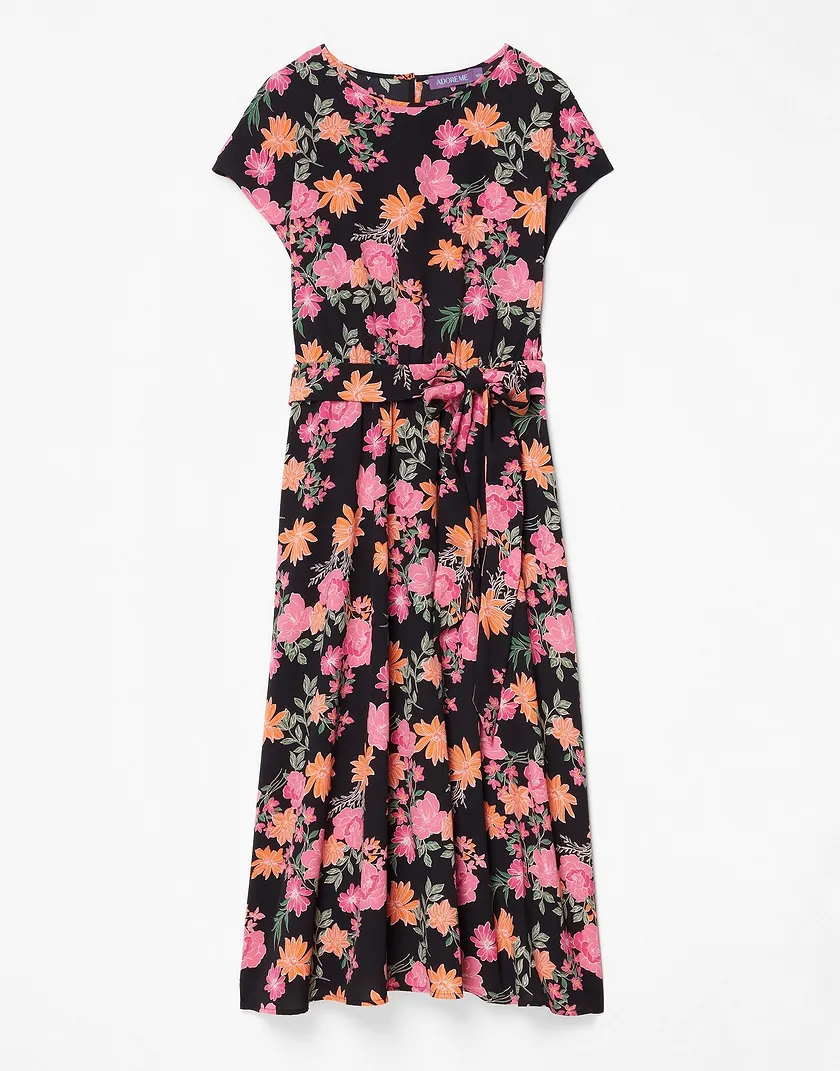 Polly Dress Black Floral dresses bundle Still 3