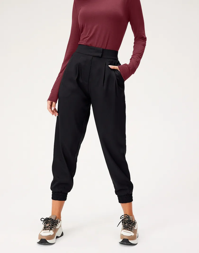 Weston Pant Black pants & shorts bundle Model 1