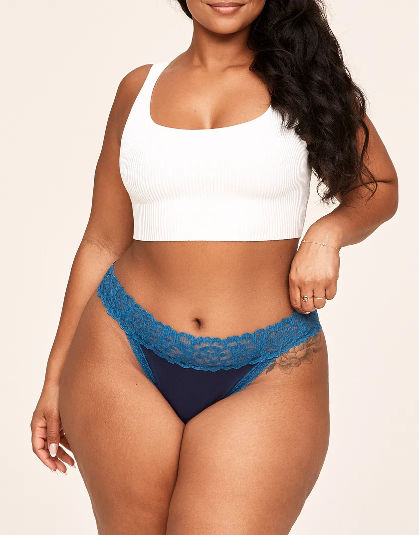 3-Pack Joanie Cotton Bikini Black Plus panty pack Model 3