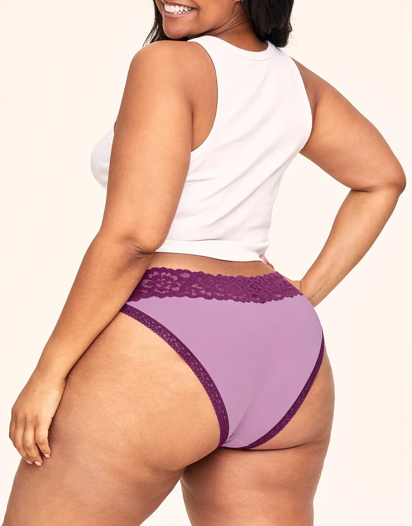3-Pack Joanie Cotton Bikini Black Plus panty pack Model 4