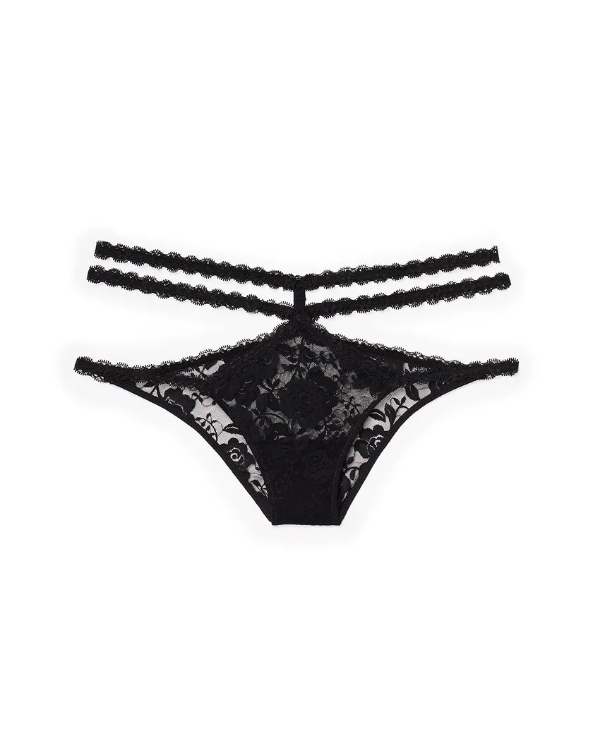Marcia Cheeky Black panty bundle Still 3