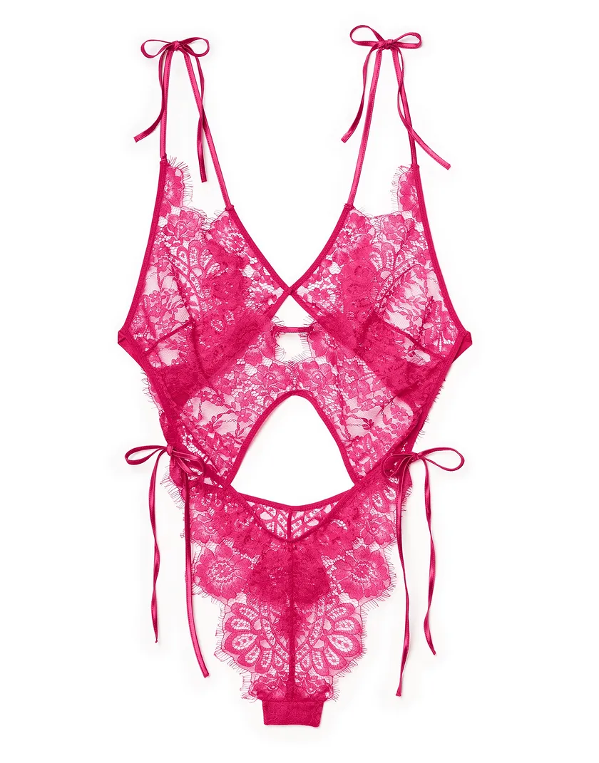 Rhonda Dark Pink lingerie bundle Still 2