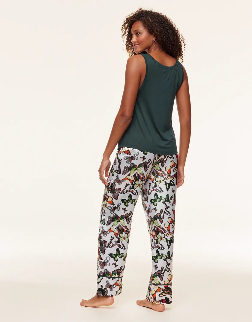 Alania Dark Green sleepwear bundle Model 6