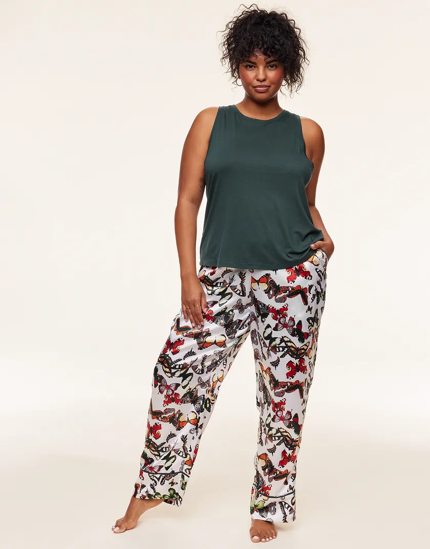 Alania Dark Green Plus sleepwear bundle Model 2