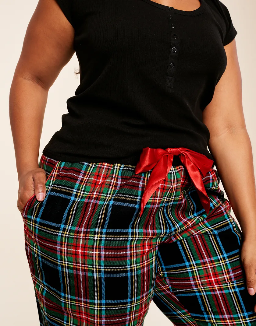 Caileigh Black Plus sleepwear bundle Model 5