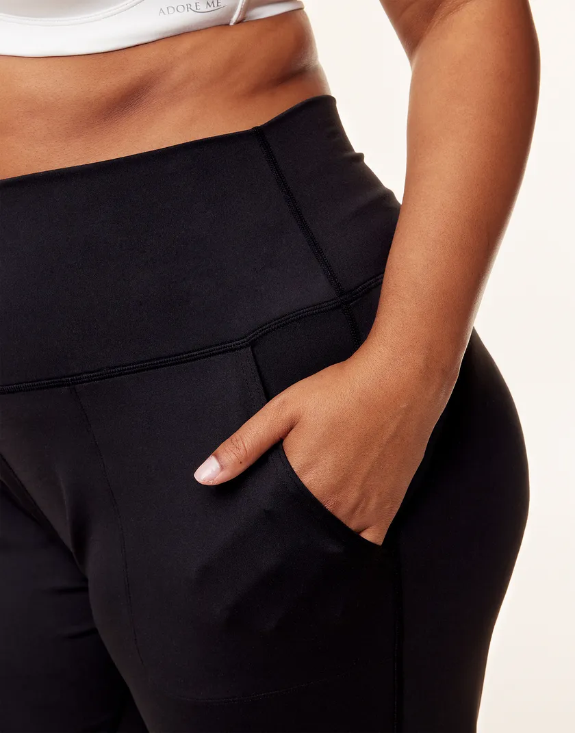 Cora Cozy Jogger Black Plus activewear bundle Model 5