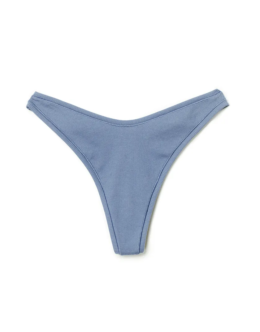 Trixie Thong Blue panty bundle Still 3