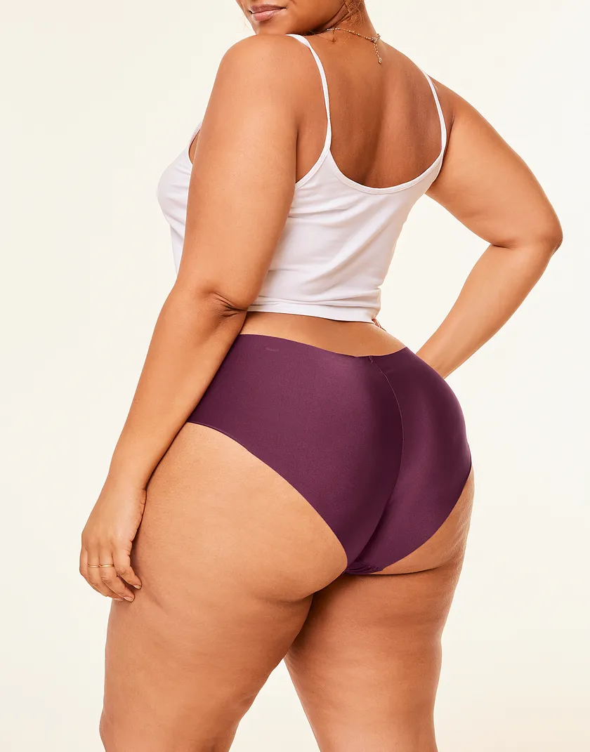 Leto Hipster Dark Purple Plus panty bundle Model 2