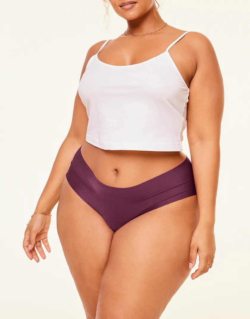 Leto Hipster Dark Purple Plus panty bundle Model 5