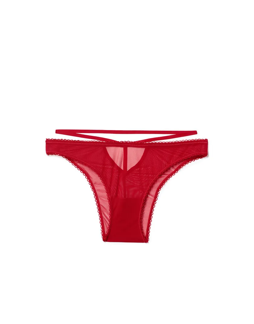 Briana Brazilian Dark Red panty bundle Still 3