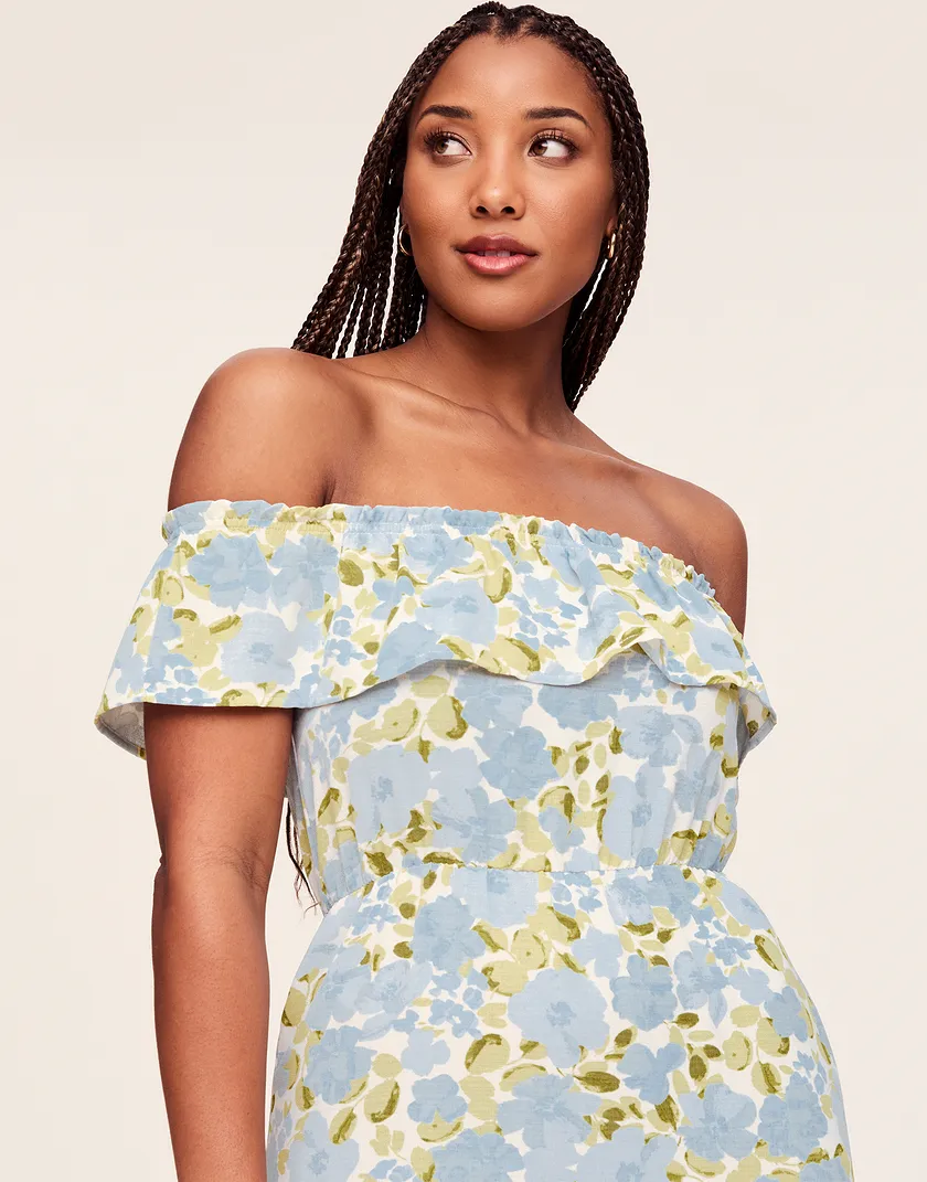 Celine Dress Blue dresses bundle Model 4