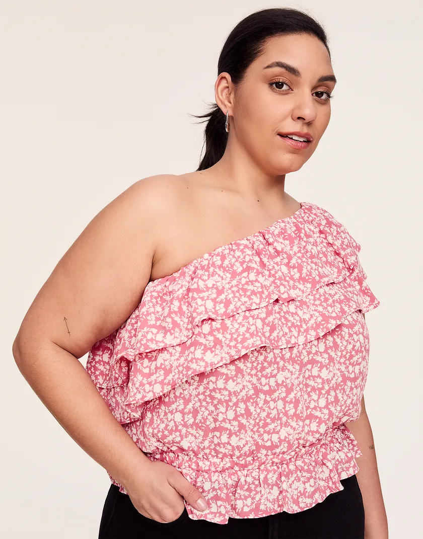 Emma Top Pink Plus tops bundle Model 2