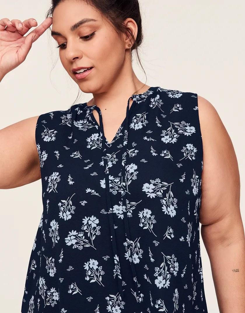 Maddie Dress Black Floral Plus dresses bundle Model 5