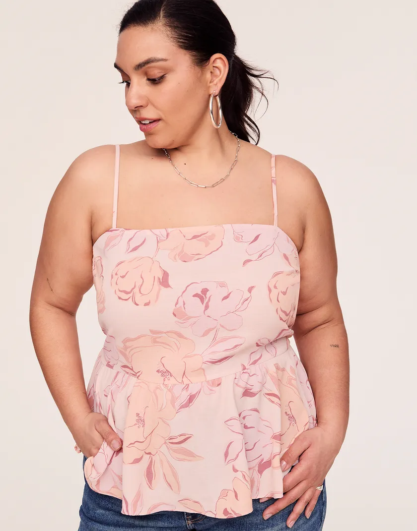 Margo Cami Pink Plus tops bundle Model 2