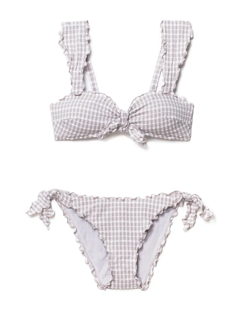 Steph Plaid Gray 2 Contour swimwear bundle Still 3