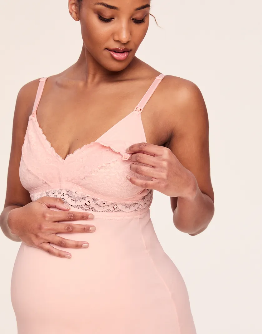 Rachelle Nightie Light Pink sleepwear bundle Model 3