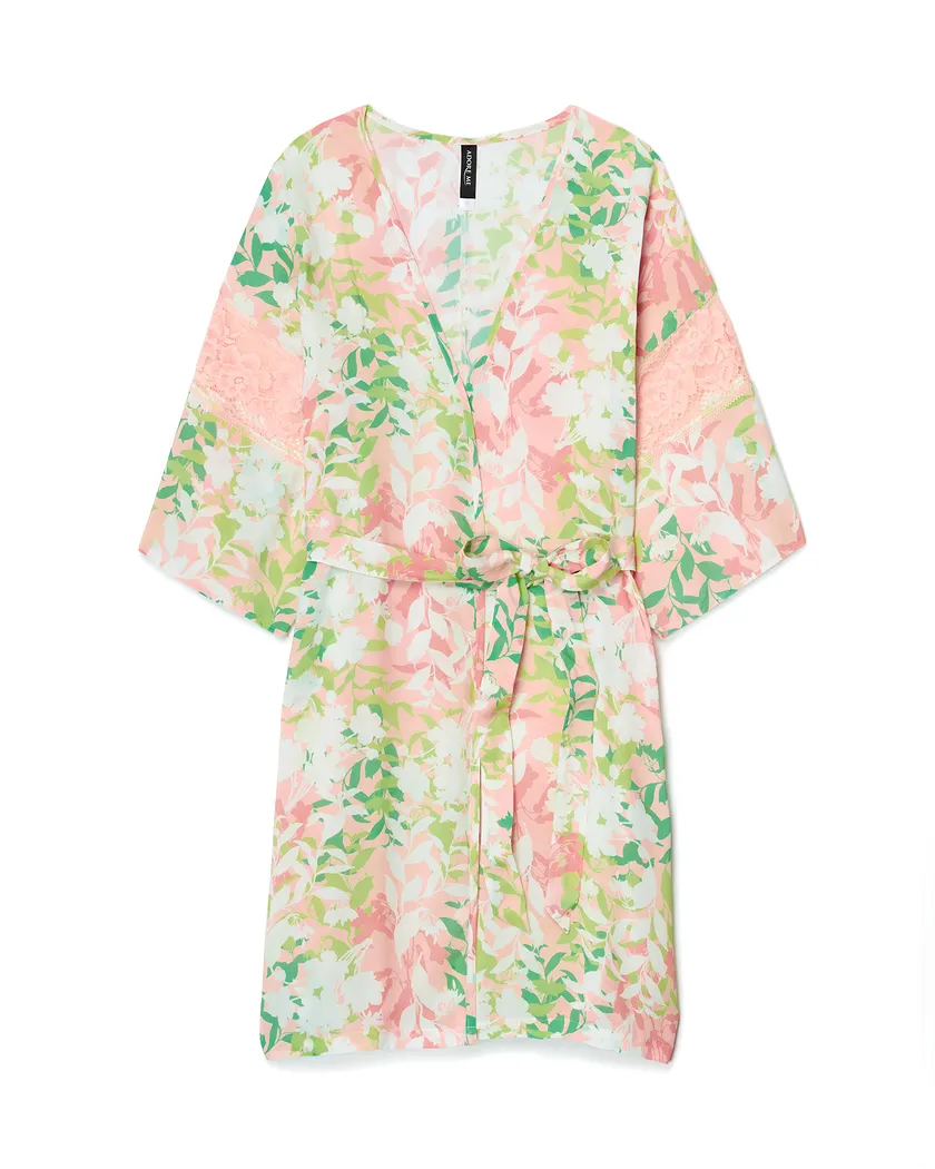 Desirae Floral Pink 2 sleepwear bundle Still 3