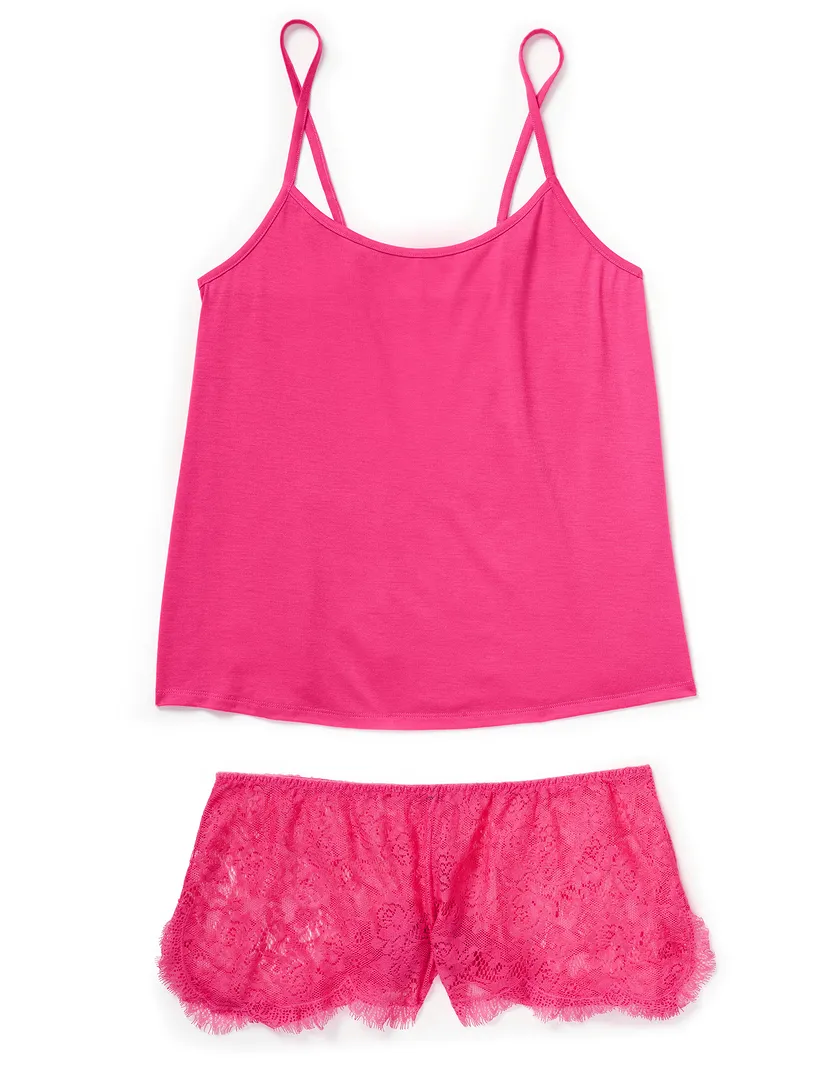 Reign Dark Pink lingerie bundle Still 3