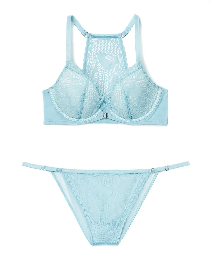 Selina Light Blue 2 Lightly Lined bra bundle Still 3