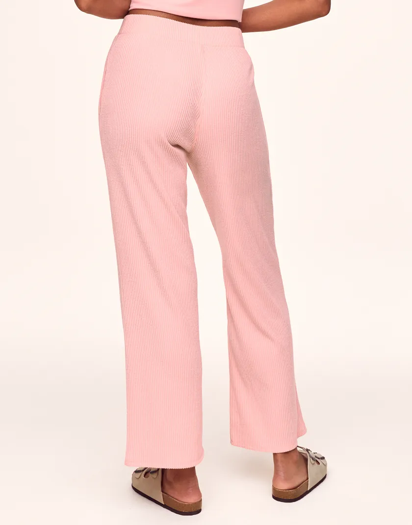 Riley Rib Light Pink lounge bundle Model 6